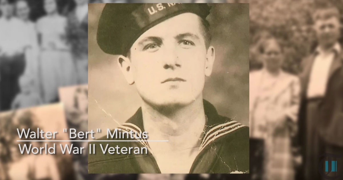 ARM3c Walter Mintus, a VT-51 radioman from WWII found by Project Recover