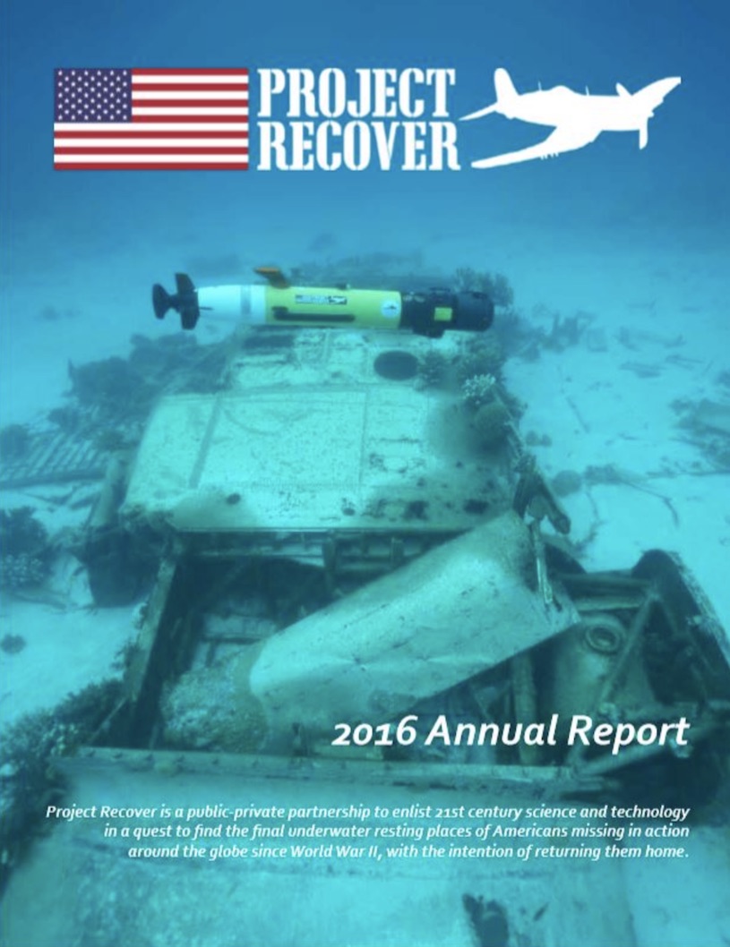 2016 Annual Report Project Recover