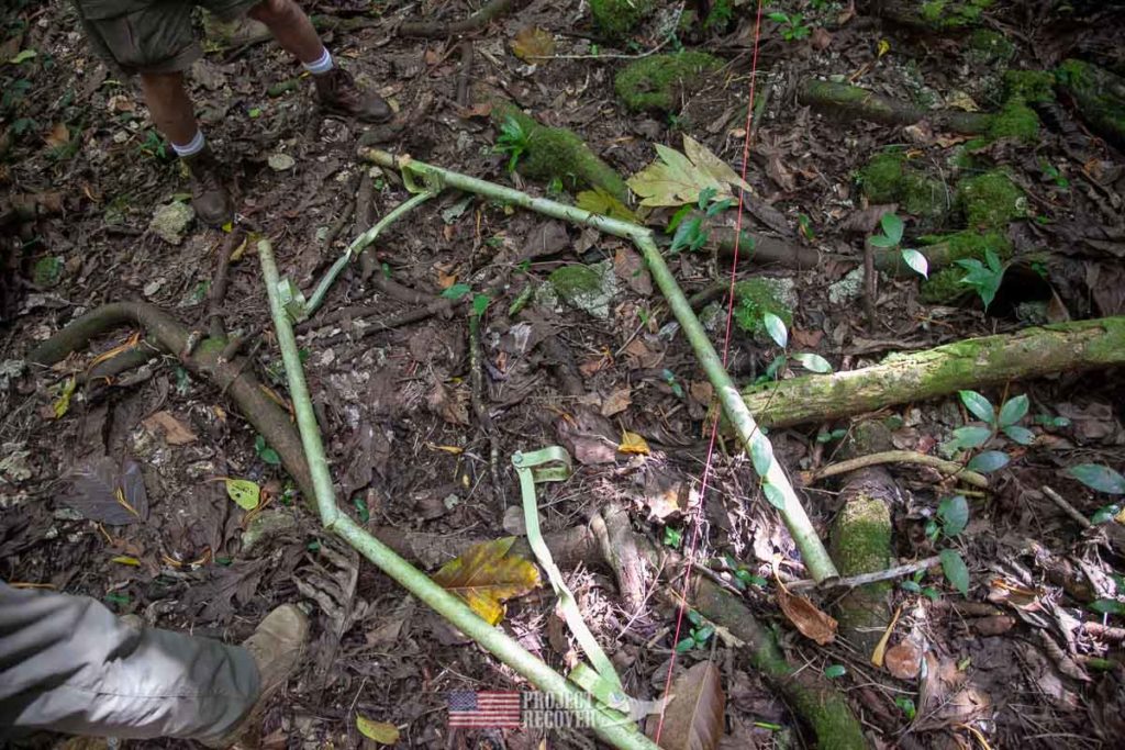 WWII litter found on Peleliu