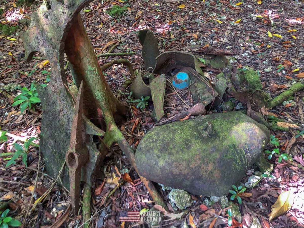 WWII artifacts found on Peleliu