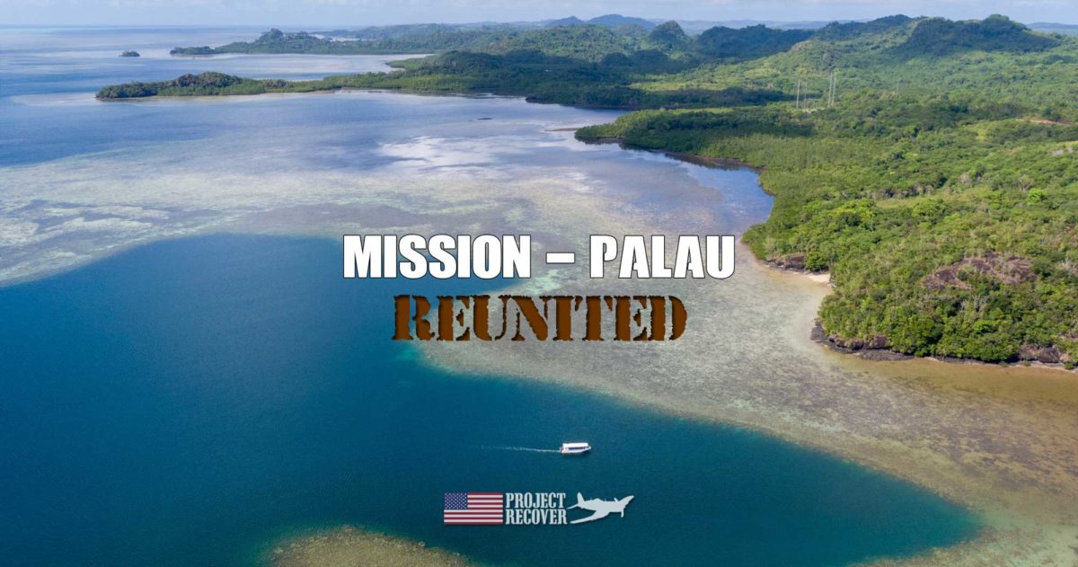 Project Recover Mission, Palau.]Photo by Harry Parker Photography