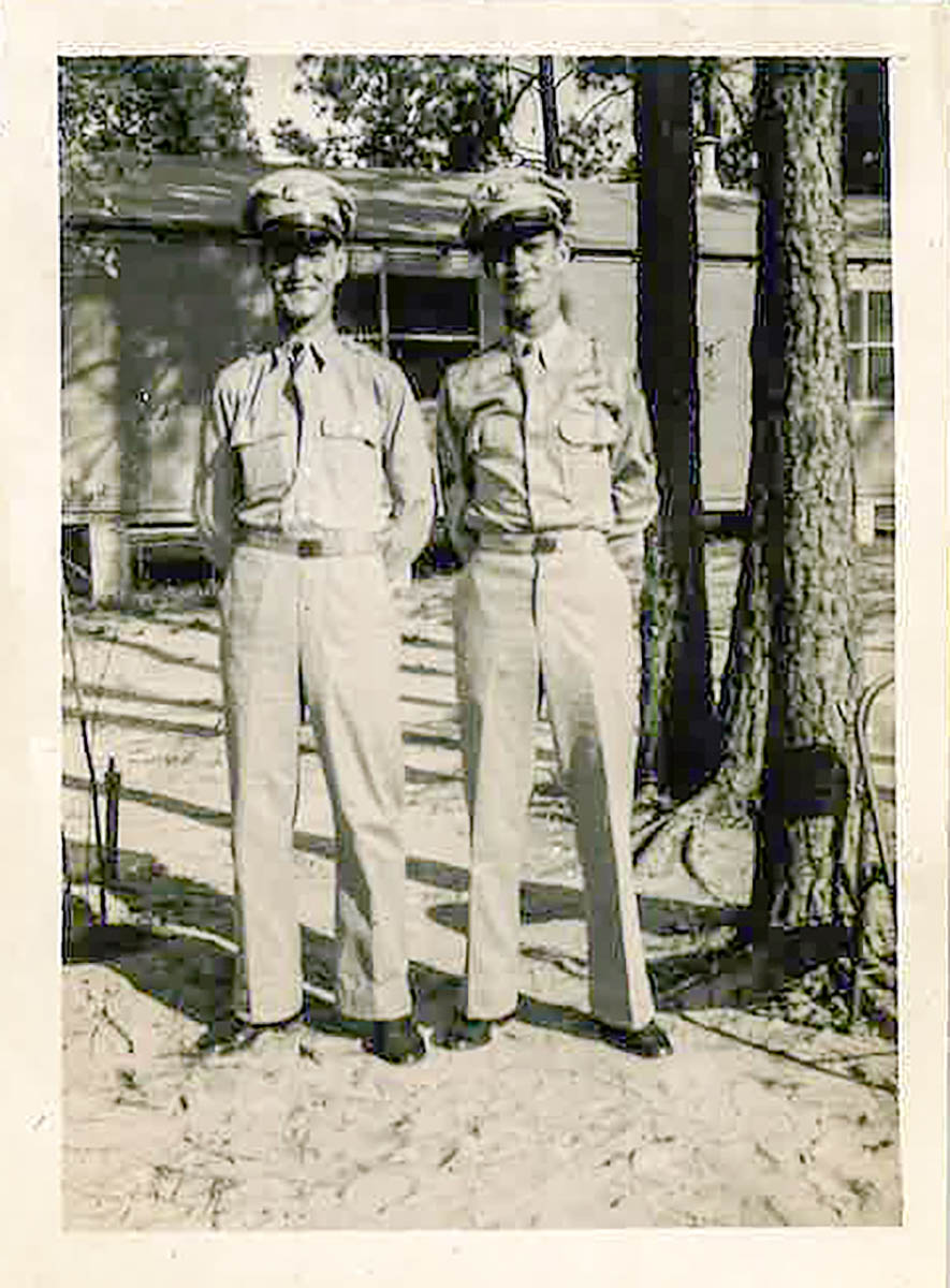 Frank and Francis Waters - Fort Jackson SC 1942