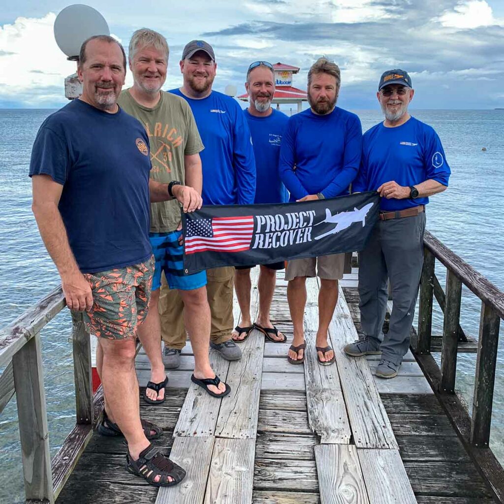 Project Recover Team Truk Stop Pier, Chuuk