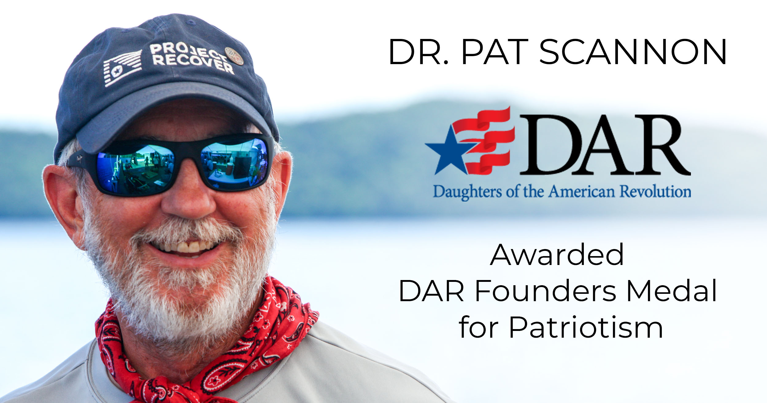 Pat Scannon Founders Medal for Patriotism ftr